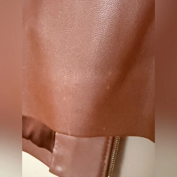 St. John Sport Lamb Leather Studded Jacket L - Picture 7 of 7